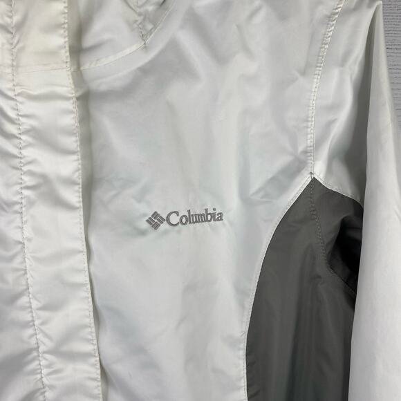 Columbia Womens Arcadia II Lightweight Hooded Packable Rain Jacket size Small - Picture 11 of 12